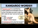 Kangaroo Word Warm-Ups (Vocabulary Practice)