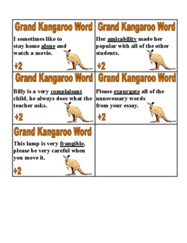 Rocky River Public Library on X: Can you find the joeys in these kangaroo  words? GIGANTIC ALONE CHOCOLATE Can you think of other kangaroo words?  #didyouknow #kangaroowords #words #synonyms #RRPL  /