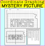 Kansas Coordinate Graphing Picture - Kansas Day Activities