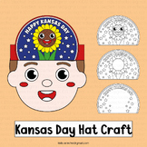 Kansas Day Hat Craft USA State Activities Sunflower Crown 