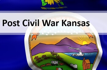 Preview of Kansas History Unit 15 - Post Civil War Kansas