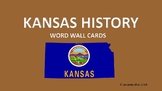 Kansas History Word Wall Cards