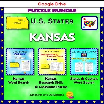 Kansas Crossword Puzzle Teaching Resources Teachers Pay Teachers