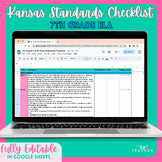 Kansas Standards for 7th Grade ELA Checklist | Scope and S