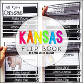 Kansas State Symbols Flipbook Interactive Activity for Soc