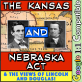 Kansas and Nebraska Act & the beginnings of Lincoln Dougla