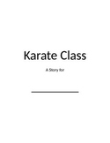 Karate Class Participation-Social Story
