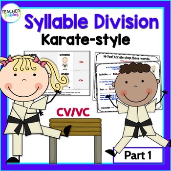 Preview of Open & Closed Syllable Division Games 1ST GRADE Decoding Multisyllabic Words