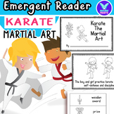 Karate The Martial Art - Sport Emergent Reader Kindergarte