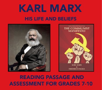 Preview of Karl Marx and Communism: Reading Passage and Assessment (Student-Friendly)