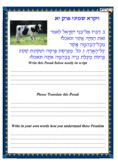 Kashrut Sources from the Torah on Kosher animals