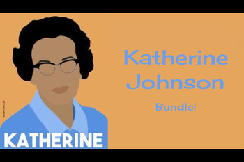 Preview of Katherine Johnson Bundle!