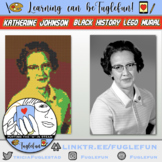 Katherine Johnson Black History Lego Mural