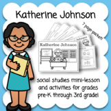 Katherine Johnson Mini-Lesson and Activities Packet