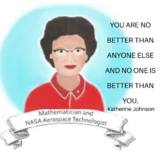 Katherine Johnson Mathematician Poster