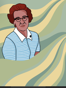 Preview of Katherine Johnson Poster