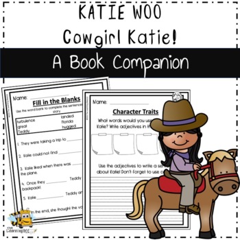 Katie Woo Cowgirl Katie| Book Companion by Teaching With Mrs Be | TPT