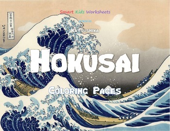 Preview of Katsushika Hokusai Coloring Pages