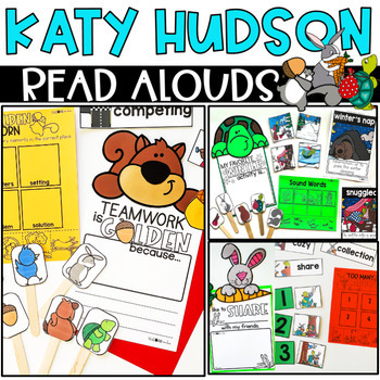 Preview of Katy Hudson PreK Read Aloud Activities - Too Many Carrots - A Loud Winter's Nap