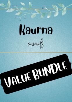 Preview of Kaurna bundle - animals