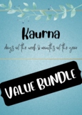 Kaurna bundle - days of the week & months of the year