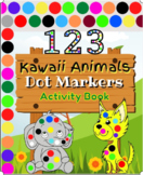 Kawaii Animals Dot Markers Activity : Art Paint Kids Activ