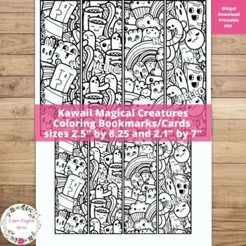 Kawaii Doodle Art - Worksheet Digital