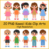 Kawaii Kids Clip Art, Student Clip Art, Cartoon 20 Png Fil