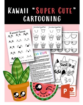 Preview of Kawaii "Super Cute" Cartooning Lesson