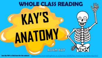 Preview of Kay's Anatomy - Adam Kay - Whole Class Reading Session!