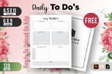 Kdp Interior Daily to Do List Planner