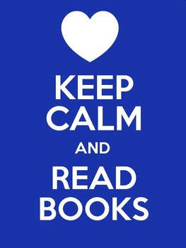 Preview of Keep Calm and Read Books (Mini Poster / Image)