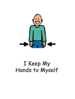 keep hands to self clipart