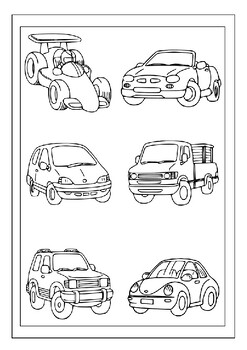 ✌ Best Cars ✎ Car Coloring Book for Boys ✎ Coloring Book Kindergarten ✍  (Coloring Book Mini) Coloring Book 59: ✌ Colorin (Paperback)