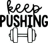 Keep Pushing PNG