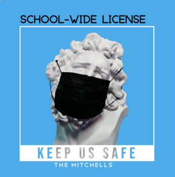 Preview of Keep Us Safe--The Mask Song SCHOOL-WIDE LICENSE (Hip-Hop Style)