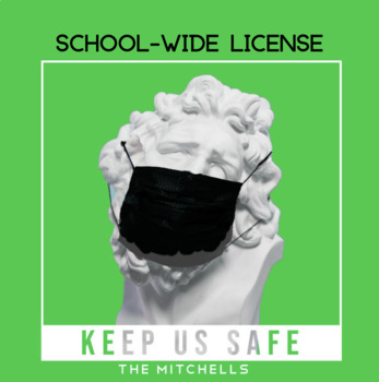 Preview of Keep Us Safe--The Mask Song SCHOOL-WIDE LICENSE (Strings Style)