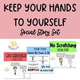 Keep Your Hands to Yourself Social Story Bundle | Don't Hi