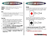 Keep or Strike - 1st Grade Math Game [CCSS 1.OA.C.6]