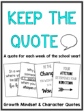 Keep the Quote Posters