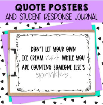 Keep The Quote Worksheets Teaching Resources Tpt