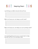 Keeping Clean - Writing Activity on Hygiene