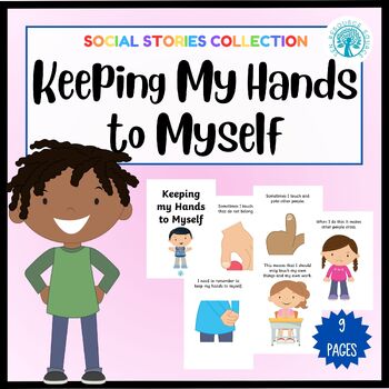 Preview of Keeping My hands To Myself Social Story