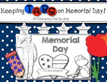 Keeping Tabs on Memorial Day {Interactive Tab Book for Social Studies ...