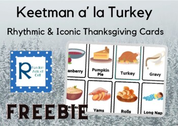 Preview of Keetman a la Turkey: Rhythmic and Iconic Thanksgiving Cards