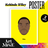 Kehinde Wiley | Classroom Poster