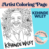 Kehinde Wiley Coloring Page