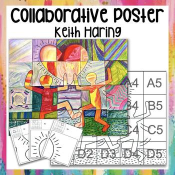 Preview of Keith Haring Collaborative Poster
