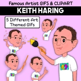 Keith Haring GIFs & Clipart Bundle!