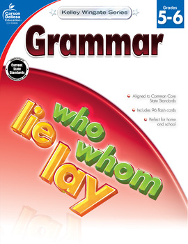 Preview of Kelley Wingate Grammar Workbook Grades 5–6 Printable 104635-EB